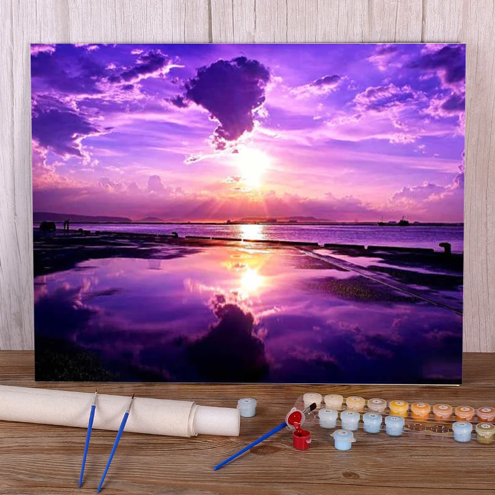 油絵 海 雲 紫 油絵 海 雲 紫（作品一覧 注目の作品、gallery-selection 注目の