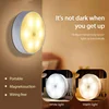 Motion Sensor Light Led USB NightLights Rechargeable Lamp for Bedroom Staircase Hallway Wardrobe Cupboard Lighting 1