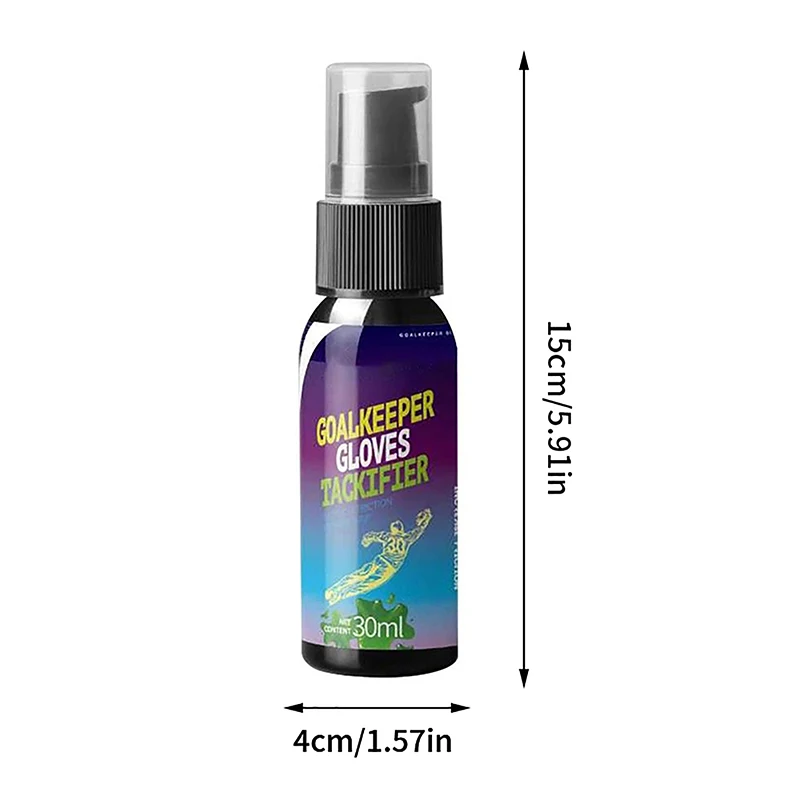 Goalkeeper Glove Spray Football Grip Spray Goalkeeper Gloves Tackifier Football Grip Glove Glue For Enhanced Sticky football grip spray