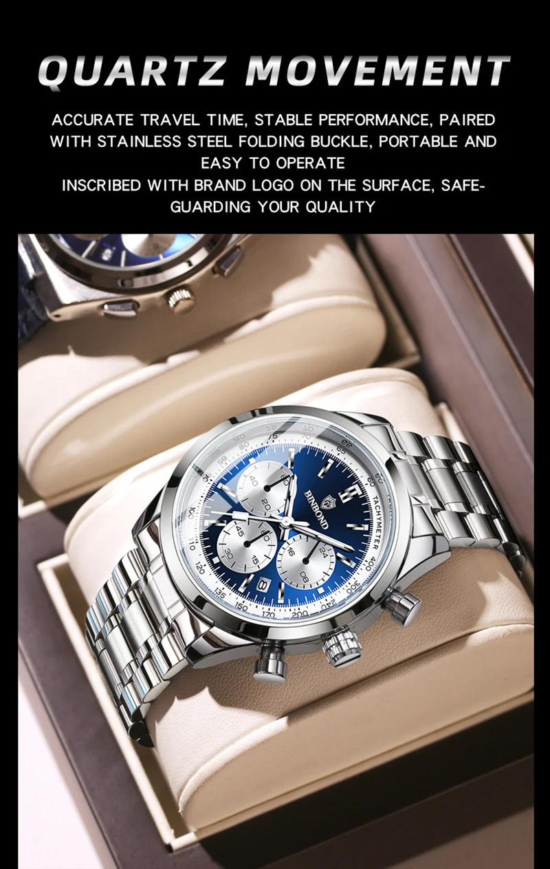 BINBOND V0065 Men's Watch description image 6