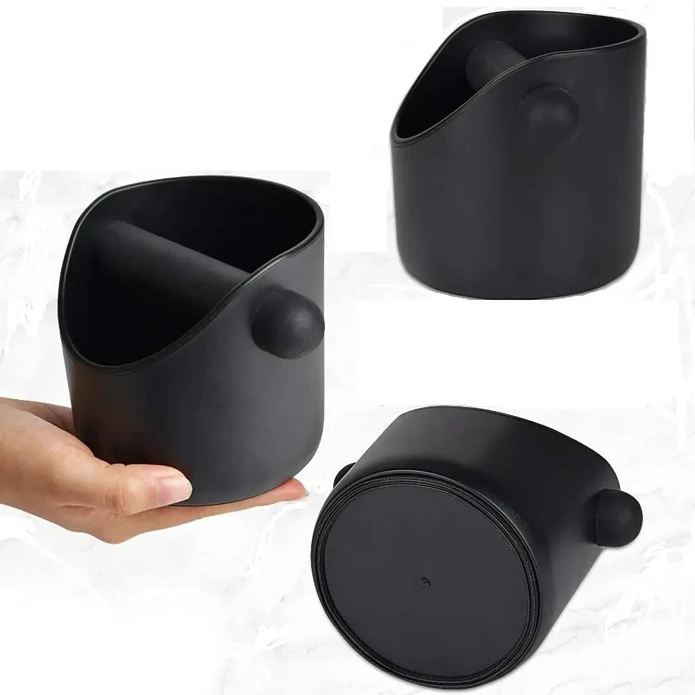 Coffee Powder Barrel Knock Box with Detachable Knock Bar Coffee Utensil Trash Can Restaurant Cafe Hotel Coffee Powder Storage