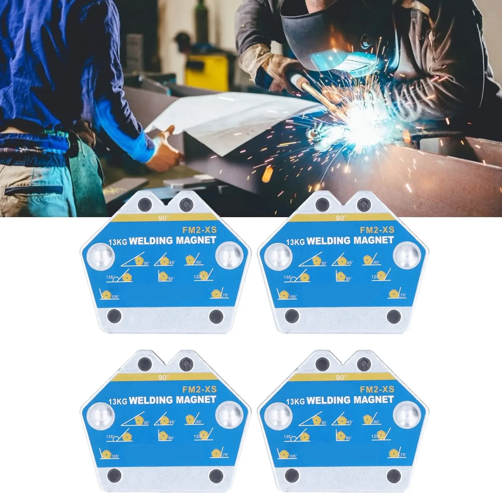 용접 거치대 멀티 앵글 용접 도구, 용접 자석 거치대, 멀티 앵글 포지셔닝, 자기 성능 향상, 4 개