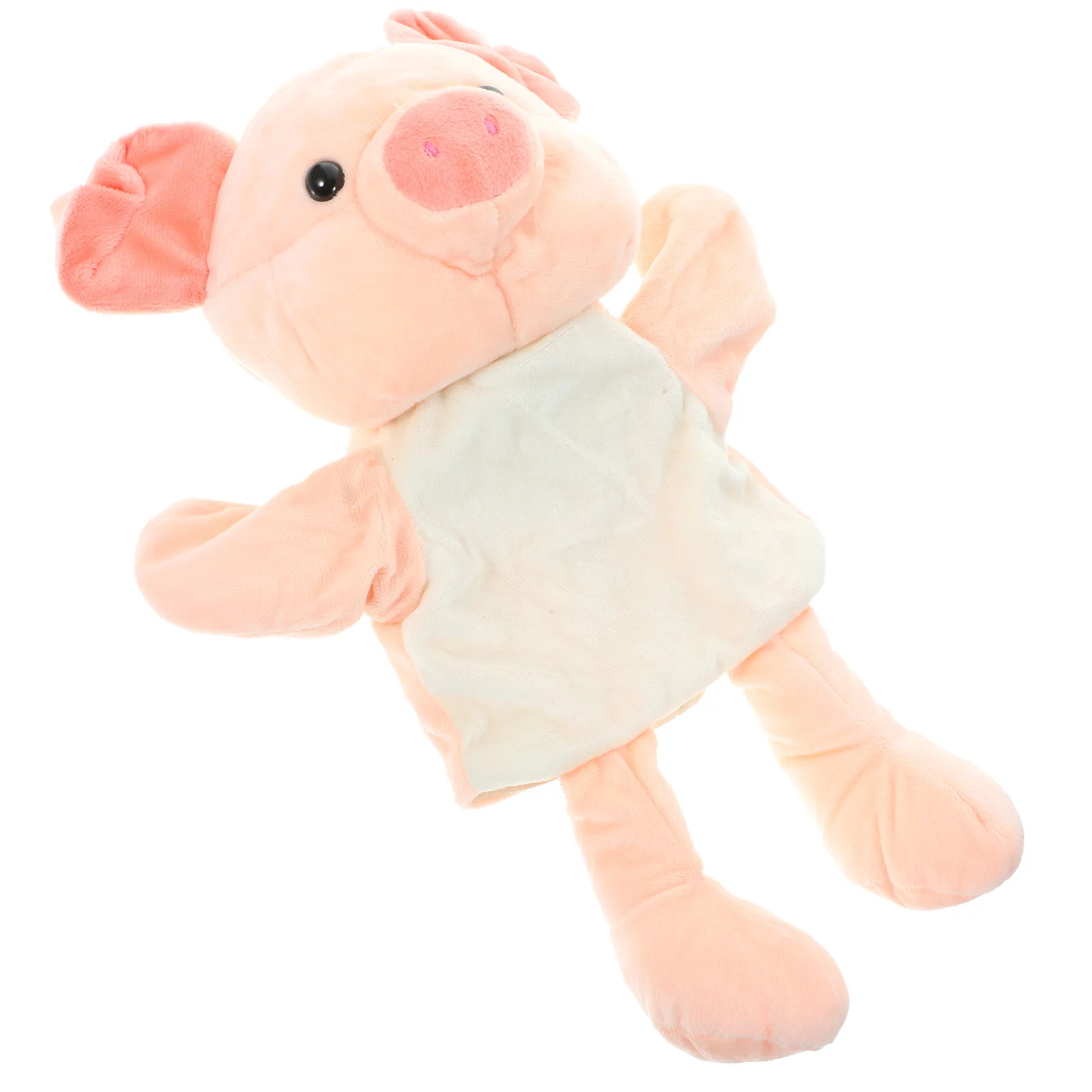 

Pig Hand Puppet Interactive Lecture Plush Animal Puppets Lifelike Toy for Toddlers Cotton Cartoon Animals Child Children’s Toys