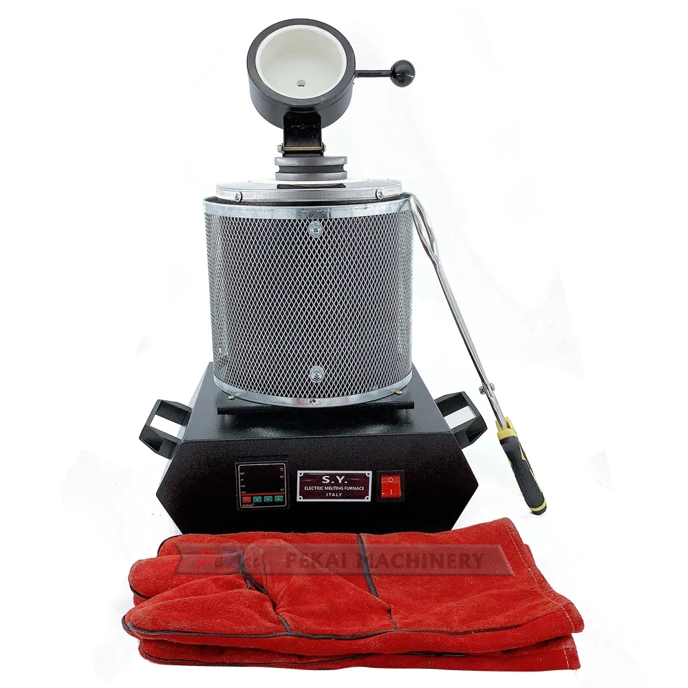 Electric Jewelry Melting Furnace CE Electric Jewelry Melting Furnace 1KG/2KG/3KG, Aluminum, Copper, Gold, Lead, Silver, Induction Melting Ovan Furnace