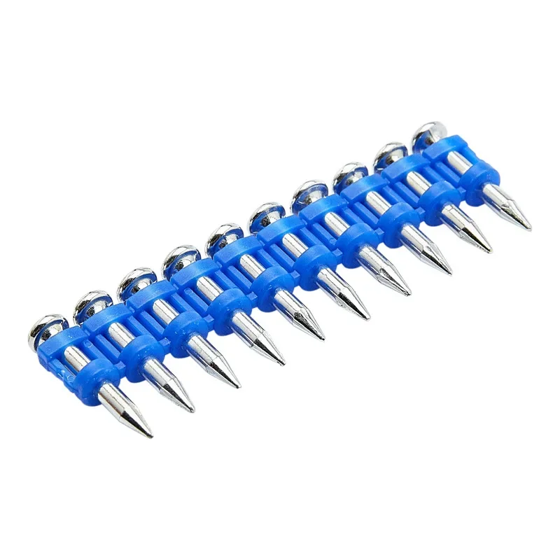 800pcs/1000pcs/box Gas Nails Industrial Iron Small Nails 19-38mm for Board Al-Alloy Window Frame Gas Nail Fastening Construction