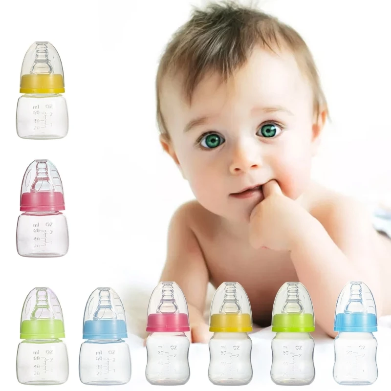 Baby Fruit Juice Milk Bottle 60ml Baby Feeding Nursing Bottle BPA Safe