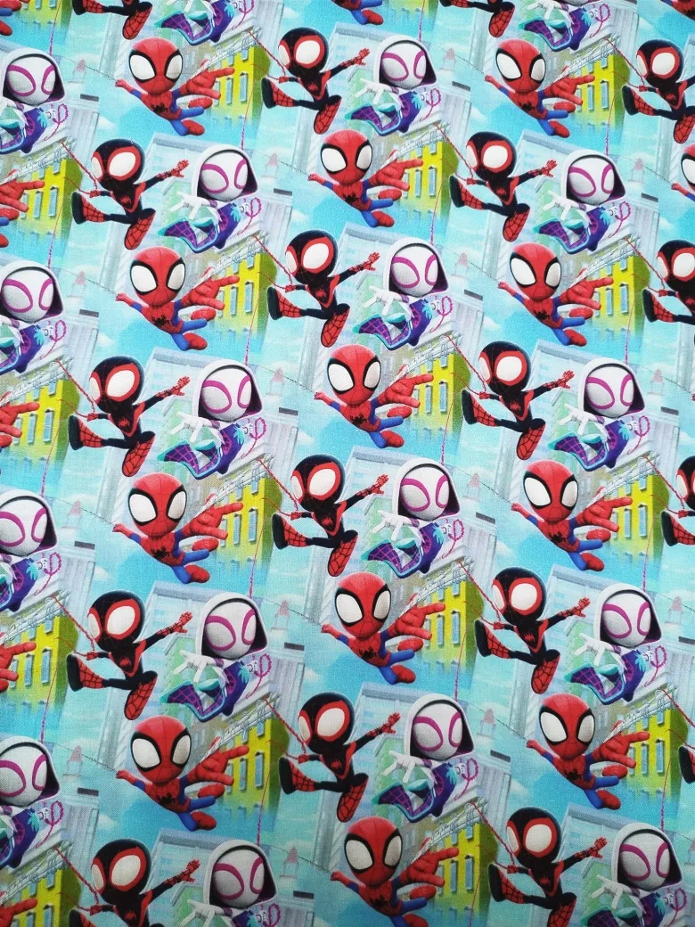 Breite 140cm Disney spiderman avengers Baumwolle Stoff für Gewebe