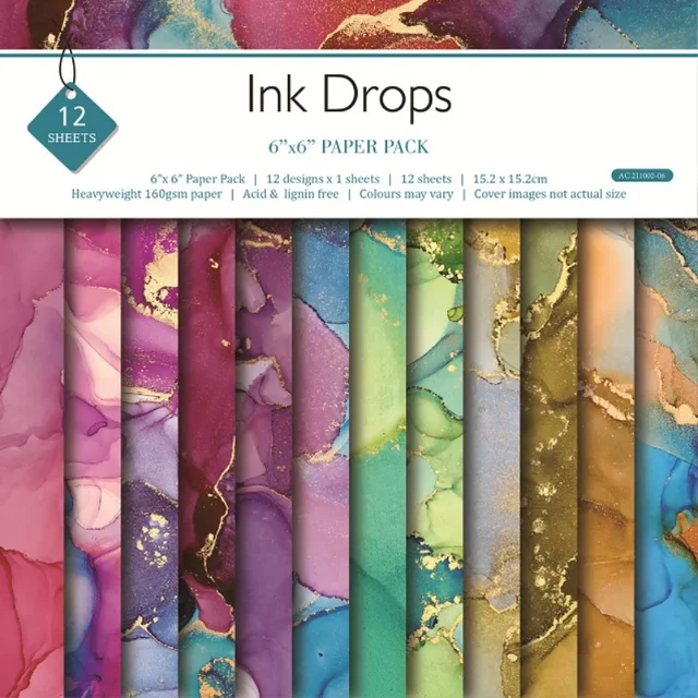 12 or 24 Pcs Scrapbook Paper Set 4