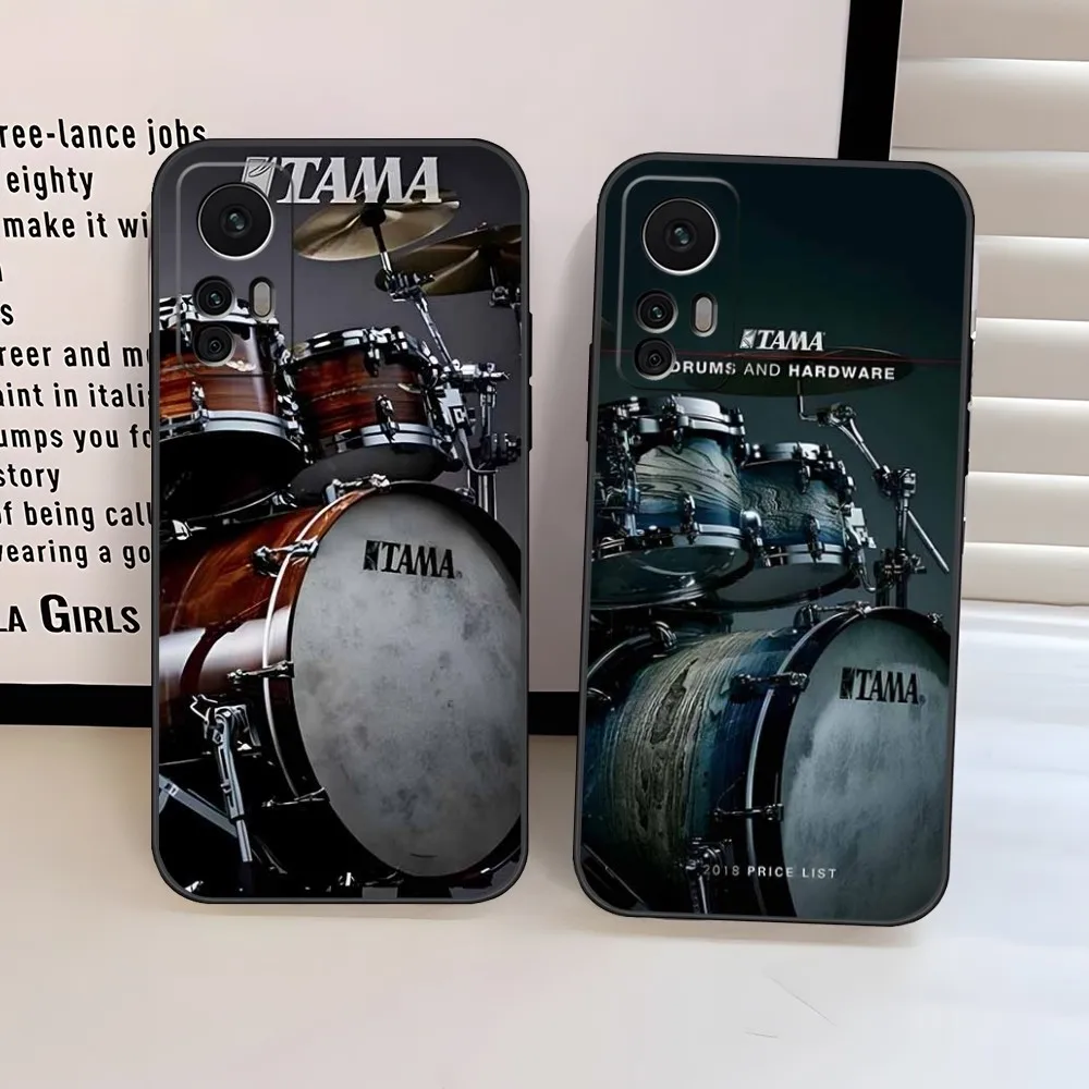 Tama Drums Electronic Drums Phone Case Back Cover For Xiaomi 14 13 12 11T Lite Ultra Redmi Note 13 12 10 Pro Poco F4 F5 X5 Pro