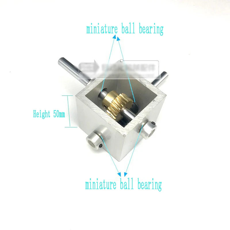 Červ mechanismus snižování gearbox 6/8MM šachta 20T mechanismus 90 stupňů ihned úhel kout zařízení snižování poměr 1:10 1:20