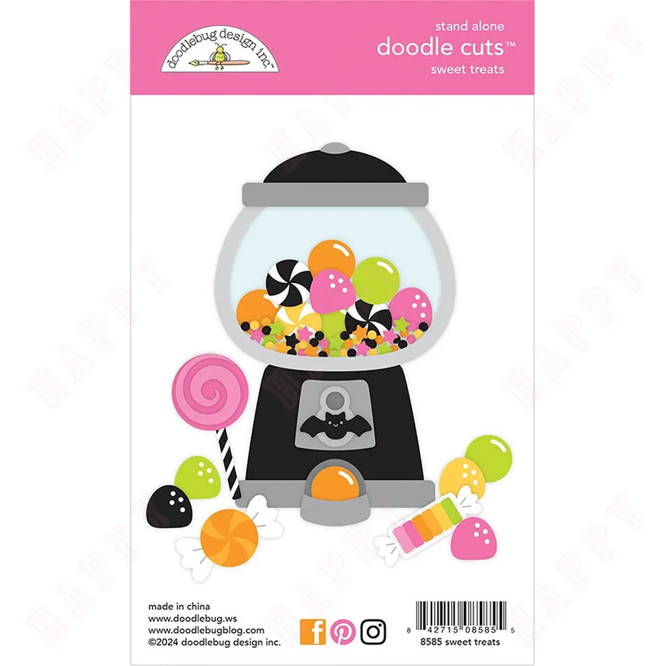 Set Fustelle Taglio Metallo Halloween/Natale, Per Scrapbooking, Album Fai Da Te, Timbri, Argento