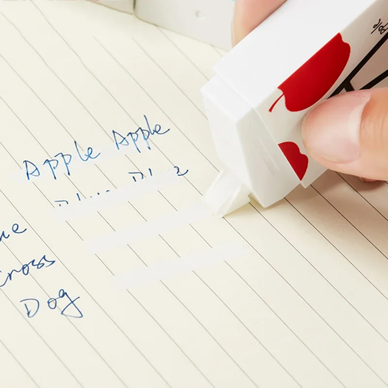 Cute Cartoon Kawaii Letter Style Correction Tape for kids School Supplies Materials Korean Stationery 6m*5mm