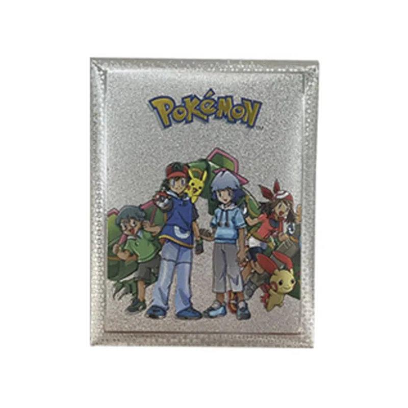 Caja de cartas de Pokémon francés, paquete de cartas de Pikachu, color  dorado, negro, dorado, plateado, inglés, Vmax Gx, Colección Charizard -  AliExpress