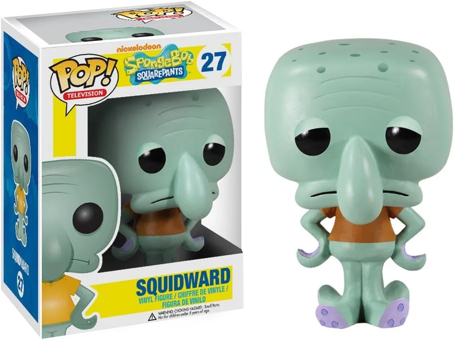 thumbnail image 4 of Funko Pop 26# 29# 27# CALAMARDO PATRICIO Sr. Cangrejo Figura de acción de PVC Modelo coleccionable Juguetes para niños Regalo de cumpleaños, 4 of 5