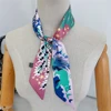 New Fashion All-match Korean Version Mayan Jungle Animals silk scarf Twill Long Strip Small Scarf Tie Bind a bag Ribbon Streamer 5