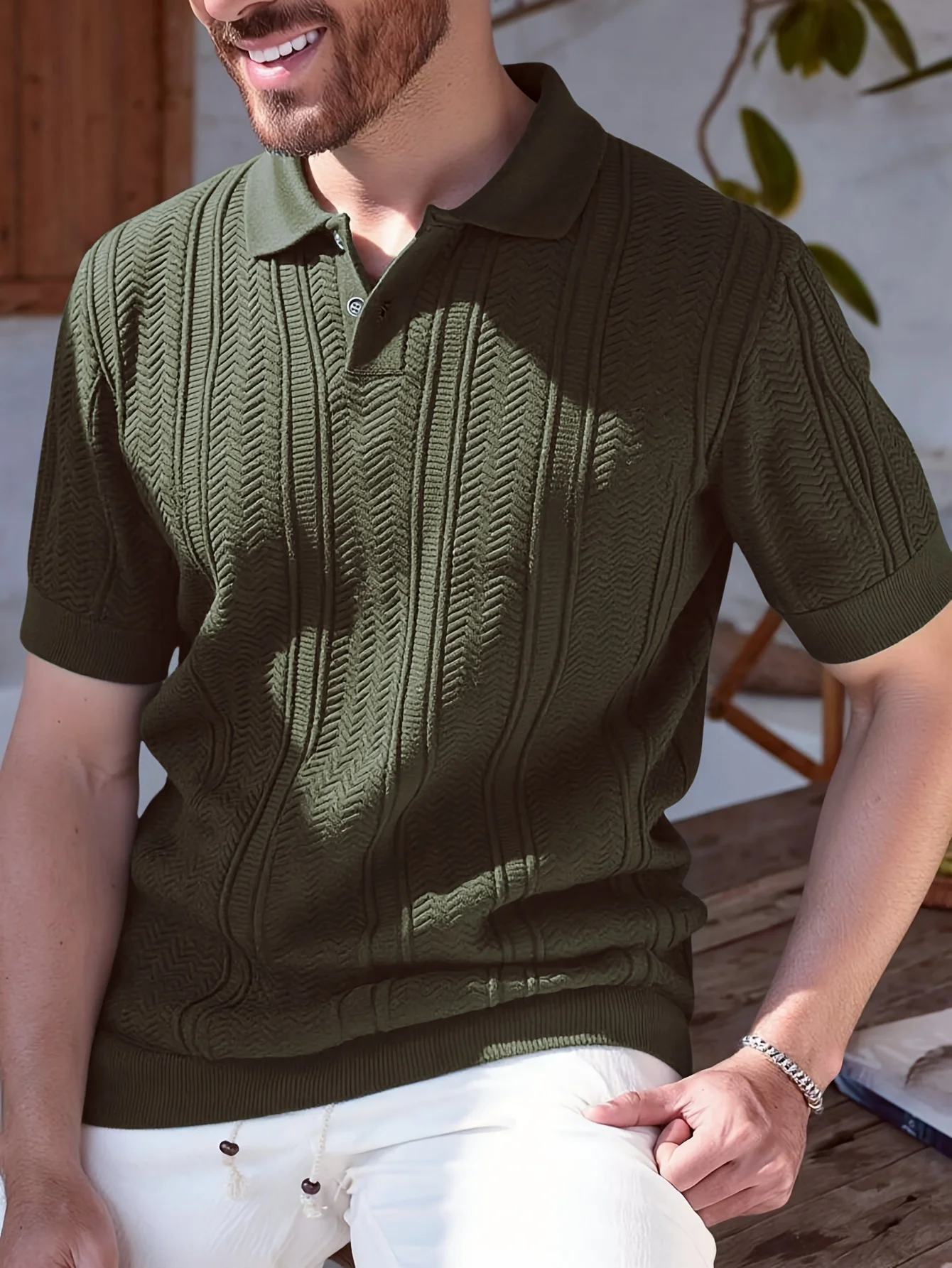 Casual Men's Summer Polo
