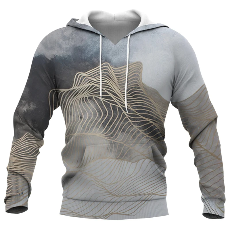 thumbnail image 1 of Sudadera con capucha para hombre, estampado de degradado 3D, jerseys de gran tamaño, nueva moda 2024, sudaderas con capucha, sudaderas con capucha de manga larga Harajuku, ropa para hombre, 1 of 5