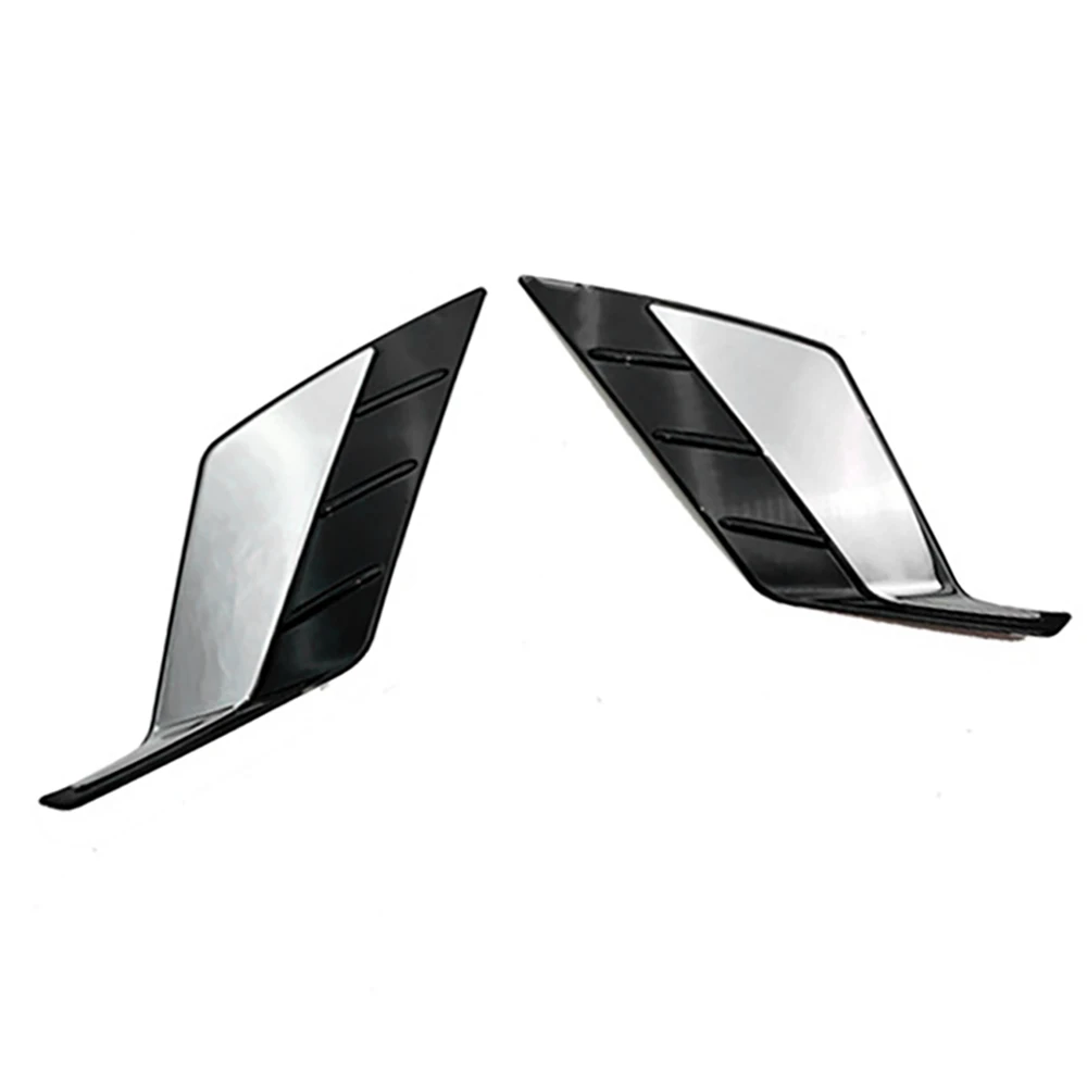 for Toyota Corolla Cross 2020 2021 ABS Chrome Front Rear Fog Light Lamp Eyelid Eyebrow Cover Trim Molding Bezel Garnish