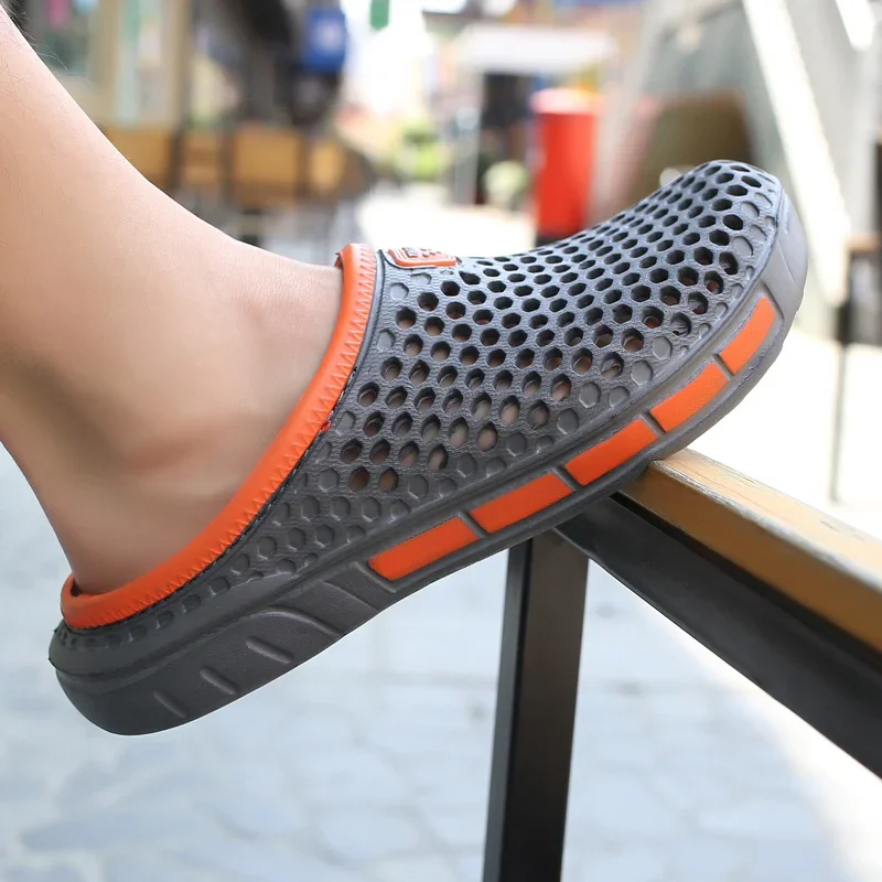 Driving Driver's Shoes Soft Trend Outdoor Beach Shoes Lightweight Non-slip Men's Slippers Summer Sandals for Man 2024Trending 4