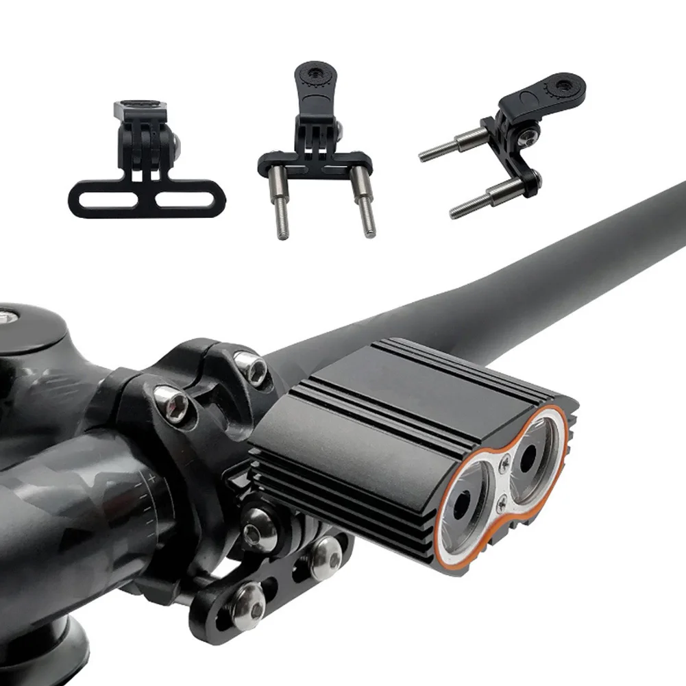 Bicycle Headlight Bracket Stem Mount Holder Clip Camera Stand Connector 1pcs bicycle parts