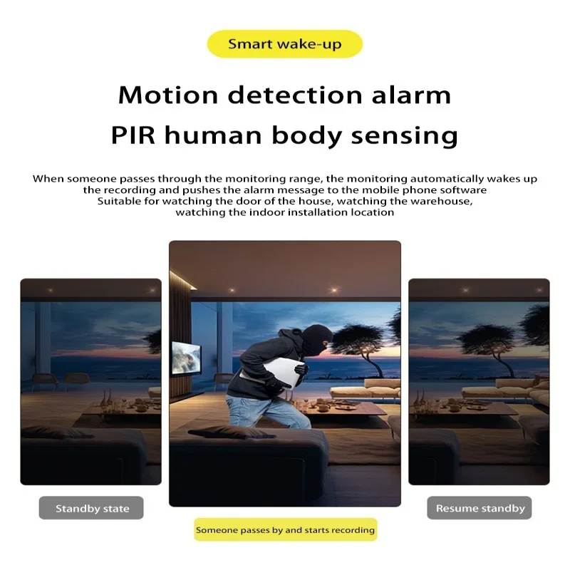 Xiaomi Mijia 1080P HD Wireless WiFi Camera Endurance Mini Version Remote Monitor Camcorders Security Home Monitor Night Version 5