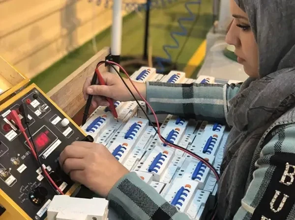 N 2P interruptor diferencial eletromagnético RCBO tipo C 10A 16A 20A 25A 40A