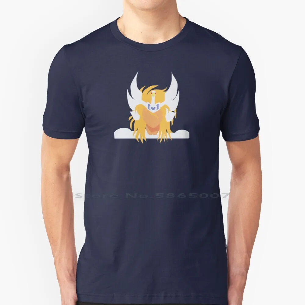 Cygnus Hyoga T Shirt 100% Cotone Saint Seiya Cavalieri Dello Zodiaco Os Cavaleiros Do Zodiaco Los Caballeros Del Zodiaco Cygnus