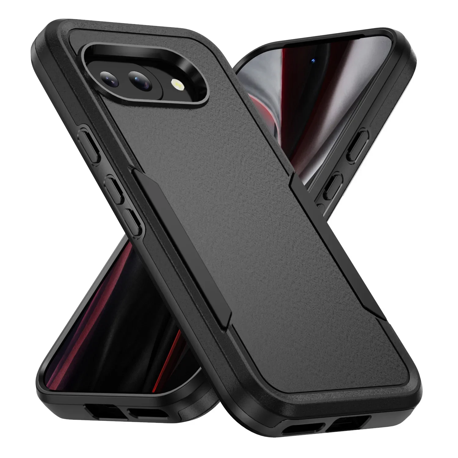 Durable Shockproof Protective Phone Case with TPU Frame and Hard Plastic Back Cover