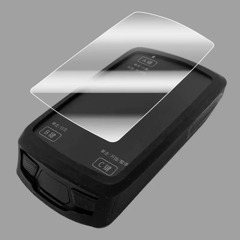 Magene C606　保護フィルム・ケース付き Magene C606 Bike Computer Silicone Cover Soft Edge