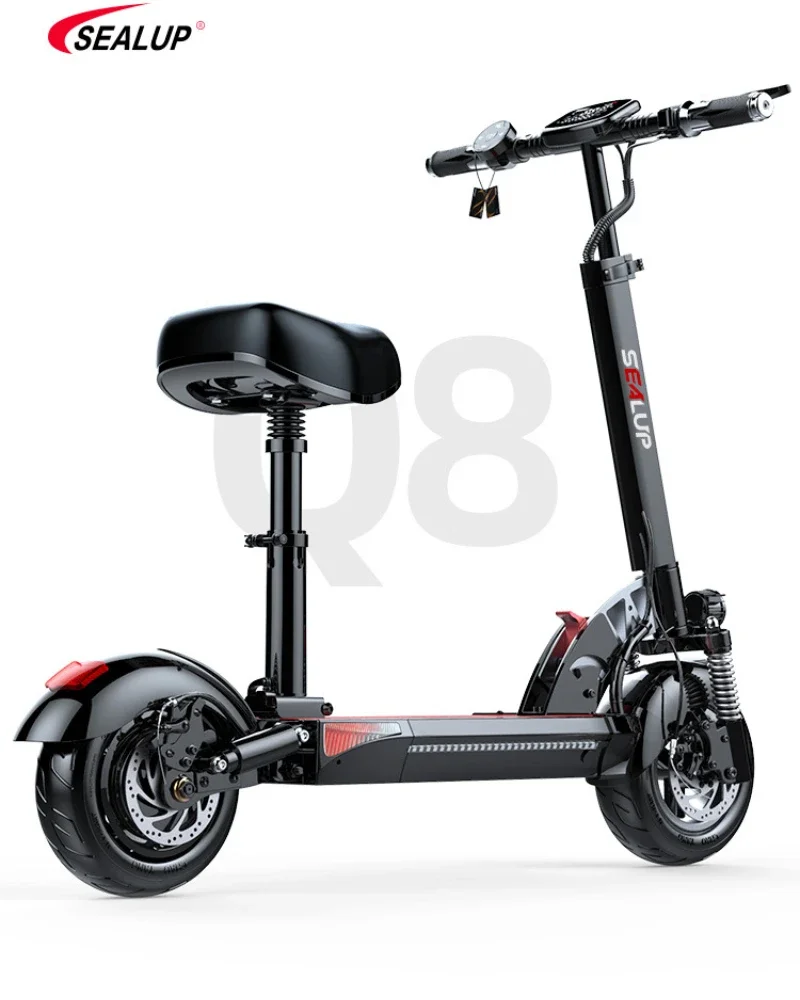 Electric Scooter 500W motor 28.6AH Battery Urban E-scooter Mountain Off-Road scooter 10-inch Tires Strong Shock absorption