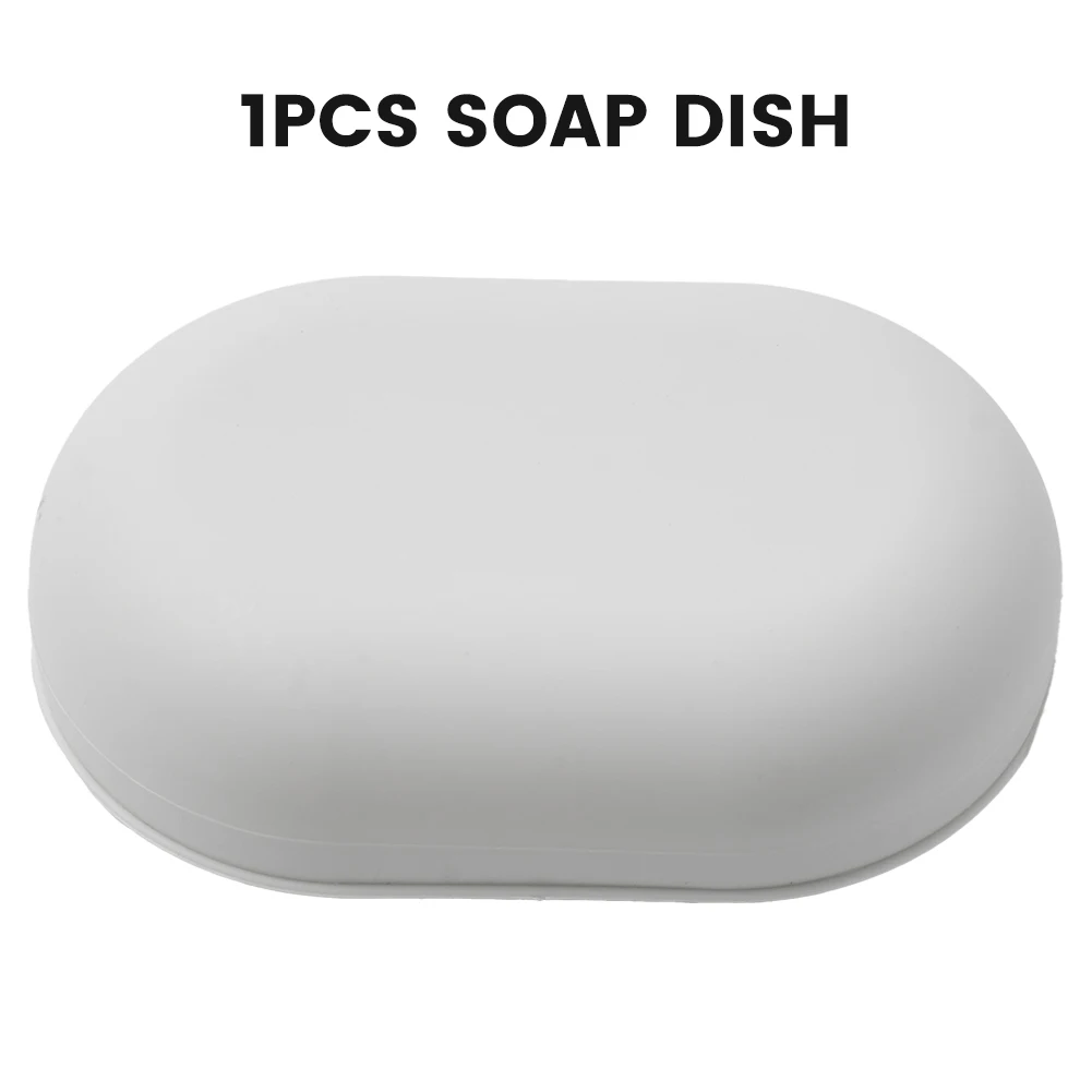 

Bathroom Soap Dish PP Material Portable Sealed Shower Travel With Lid 1 PCS 11.2*7.5*3.8 Case Holder Container