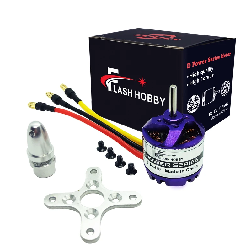 

Flashhobby D2830 2830 750KV 850KV 1000KV 1300KV бесщеточный двигатель для радиоуправляемого мультикоптера самолета с фиксированным крылом DIY частей DYS