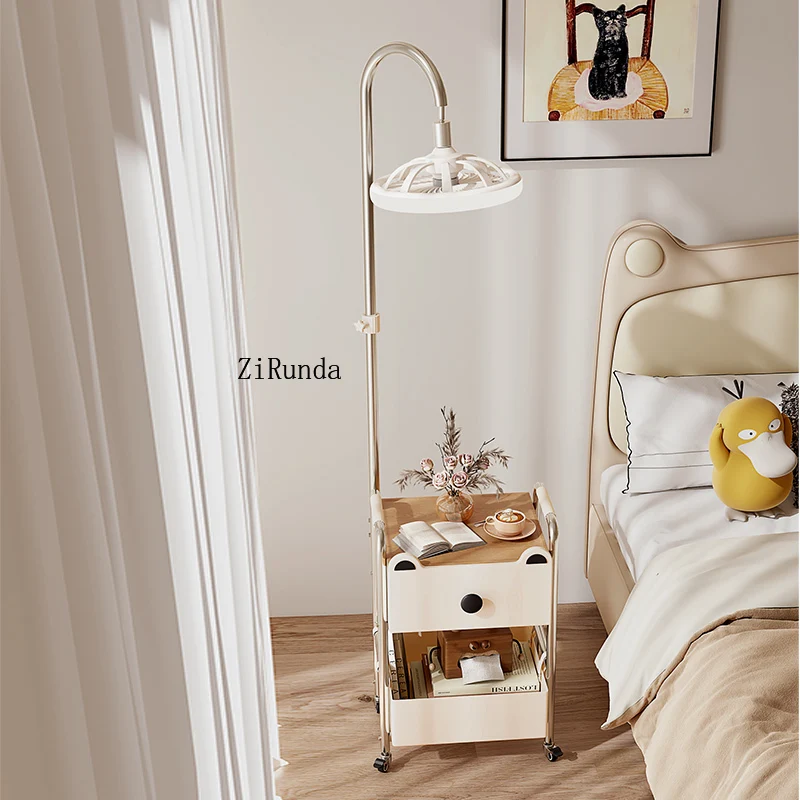 Cream Wind Creative Bedside Table Shelf Children's Bedside Table Substitute Locker Side Rack