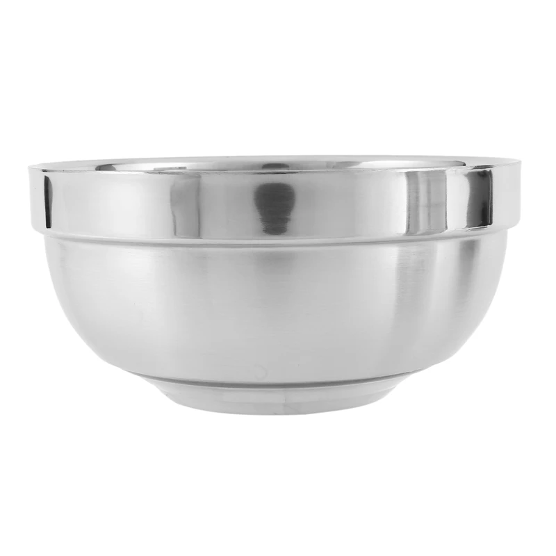 

Bowl Stainless Steel Mixing Bowls 10 Pack Double Walled Insulated Metal Snack Nesting Bowl Set 4.7 Inch Stainless Steel