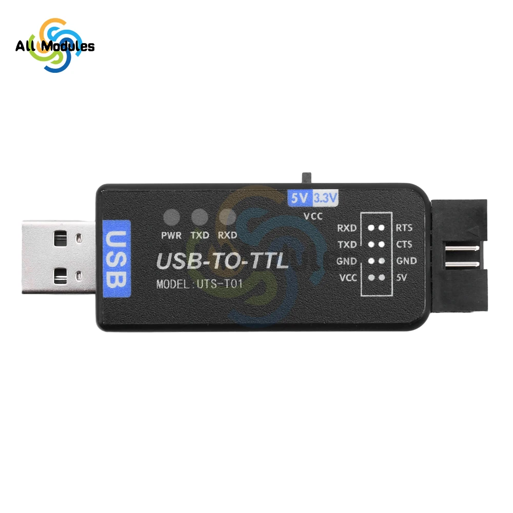 รูปสินค้า โมดูลแปลง USB เป็น Serial ใช้งานง่ายสำหรับงานพัฒนา