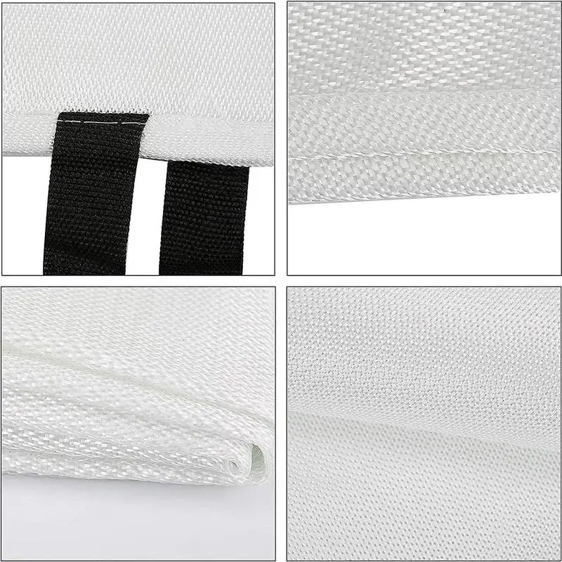 Fire Suppression Blankets Portable Fire Suppression Blankets Lightweight Camping Safety Supplies For Traveling Car Camping