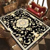 Chinese Style Luxury Black Classical Carpets Living Room Home Decoration Esthetics Fluffy Soft Rugs Big Size Bedroom Mat Bedside 4