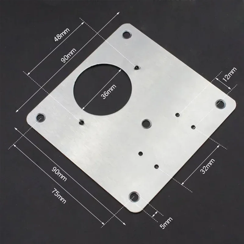 Cabinet Hinge Repair Plate Kit Kitchen Cupboard Door Hinge Mounting Plate With Holes Flat Fixing Brace Brackets Household Tools
