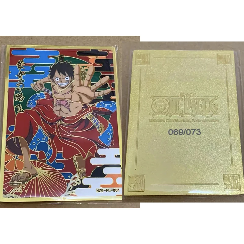 Anime One Piece Nico Robin Game Collect Rare Card Children's Toys The Boy Pleasantly Surprised Birthday Christmas Present