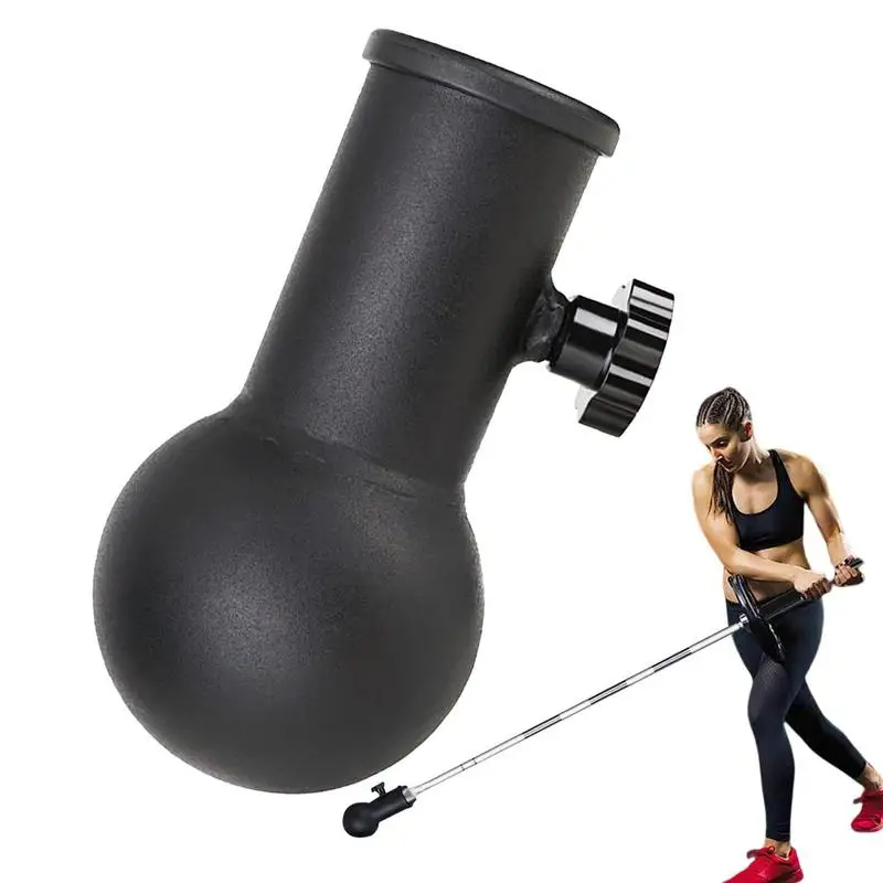 

Weightlifting Exercise Landmines Attachment For Barbell Metal Ball Grip Press Rows Rotation Split Squats Workout Equipment