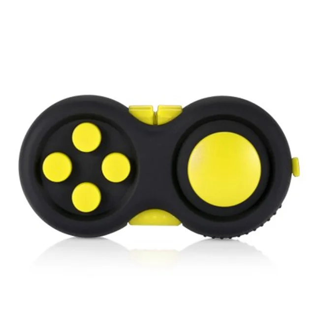 edc fidget antistress toy for adults children kids fidget pad stress relief squeeze fun hand anxiety sensory toy christmas gift Light Yellow