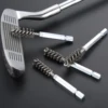 4Pcs 9mm/11mm Stainless Steel Golf Clubs Head Hosel Brush Wire Brushes Cleaning Tool Electric Drill Wire Brush For Iron And Wood 3