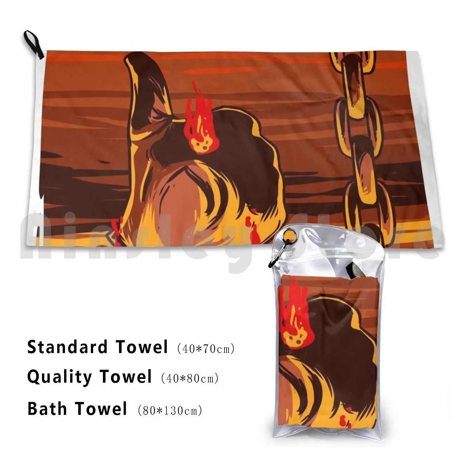 Uscire In Stile-Terminator Pollici In Su Telo Mare Asciugamano Di Qualità Ad Asciugatura Rapida Terminator Pollici In Su Film Film Hollywood