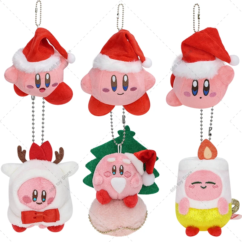 Kirby Christmas Plush Toy Stuffed Animal