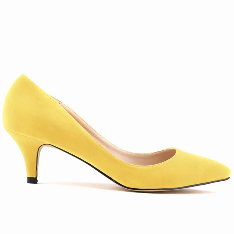 

2023 European and American Women's Pointed Toe Shallow Mouth Thin High Heels Wedding Banquet Single Shoes 4319