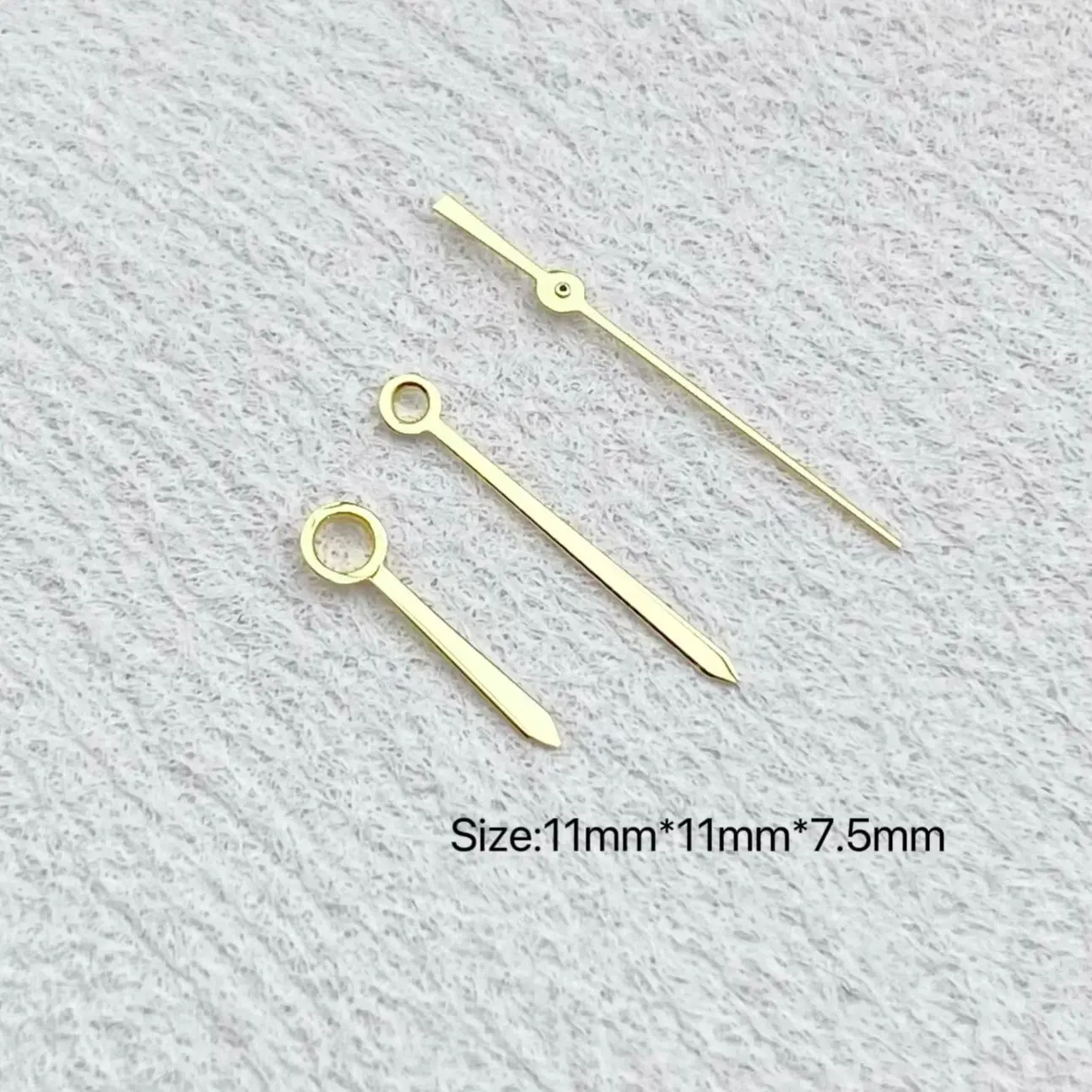 Blue Santos Watch Hands for NH35 Movement Modification