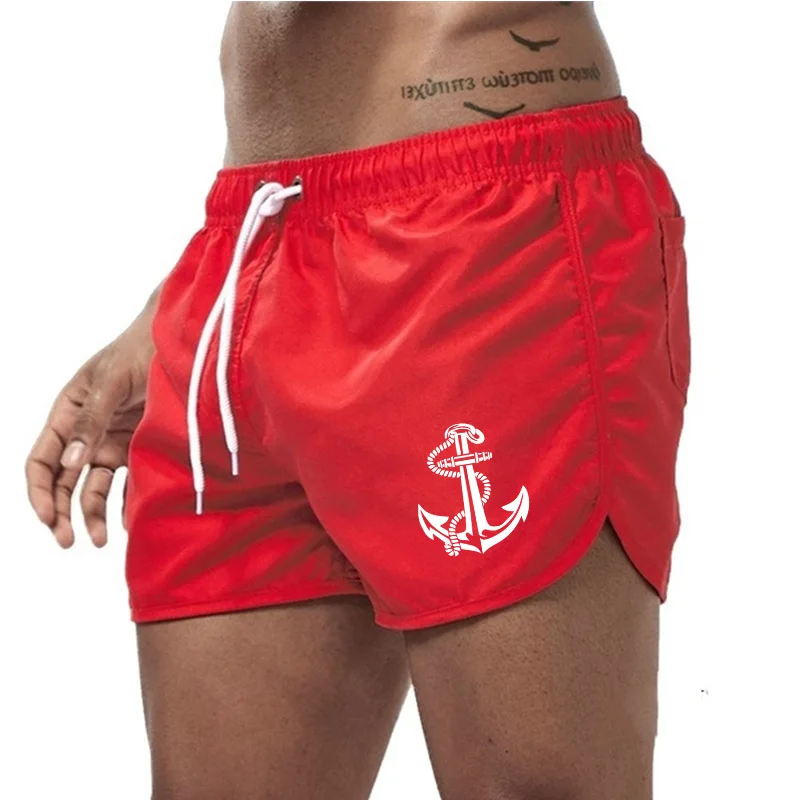 Trending Pocket Swimwear Man Summer Printed Shorts GYM Short Pants Men Fitness Casual Cool Pants Male Joggering Beach Short 5