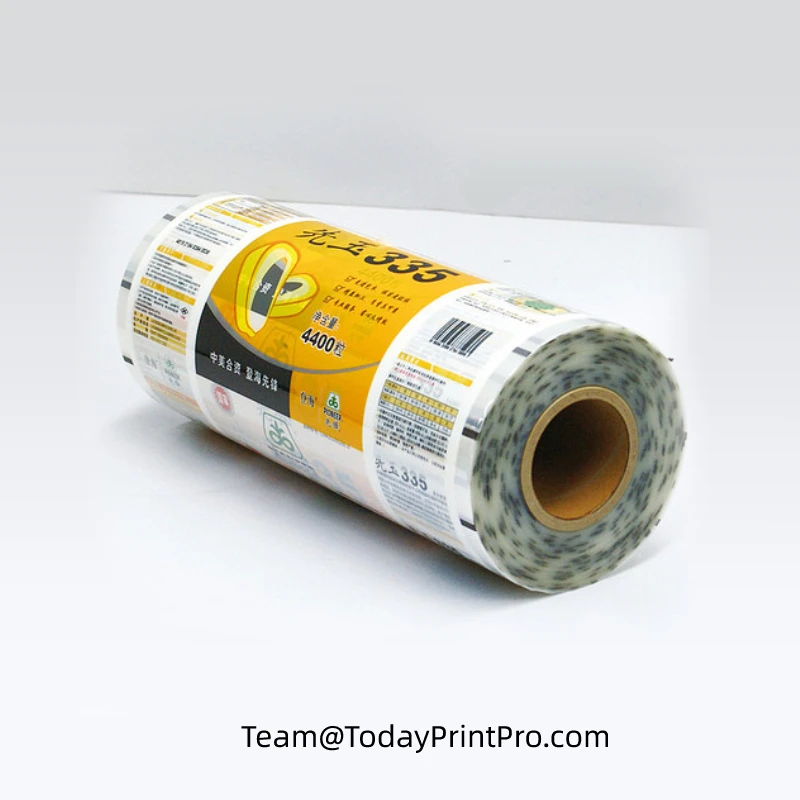 Printed Plastic Roll for Sample Sachet Packaging Stick Pack Film