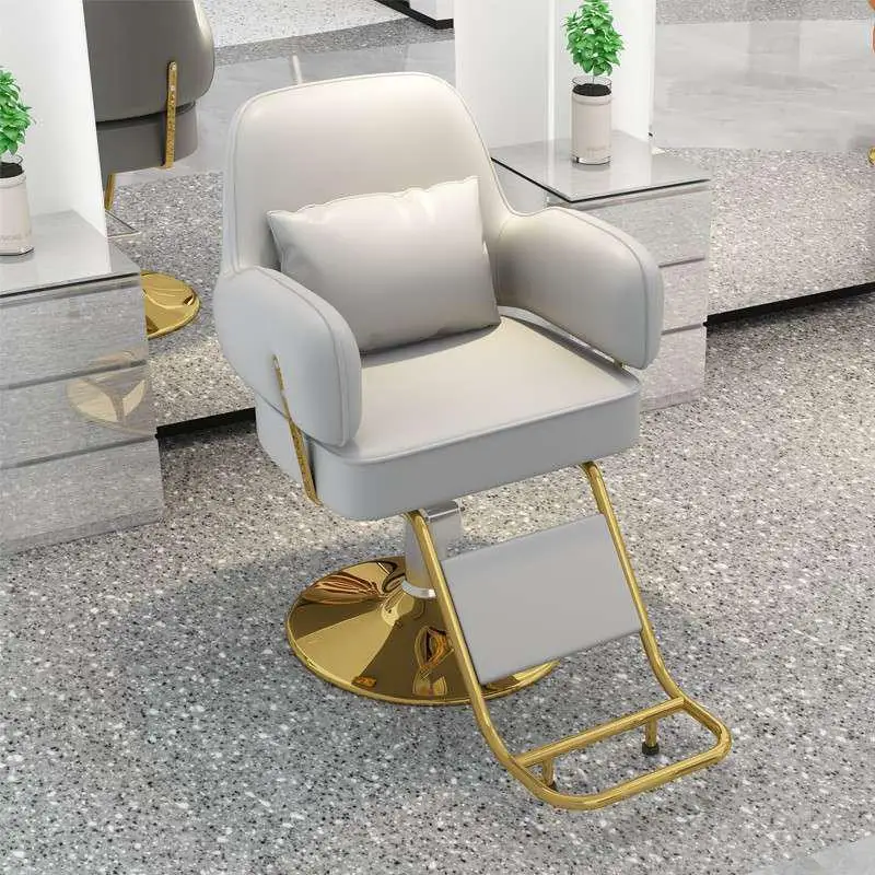 

Comfortable Swivel Barber Chairs Stool Esthetician Metal Hairdressing Beauty Barber Chairs Hair Silla Giratoria Salon Equipment