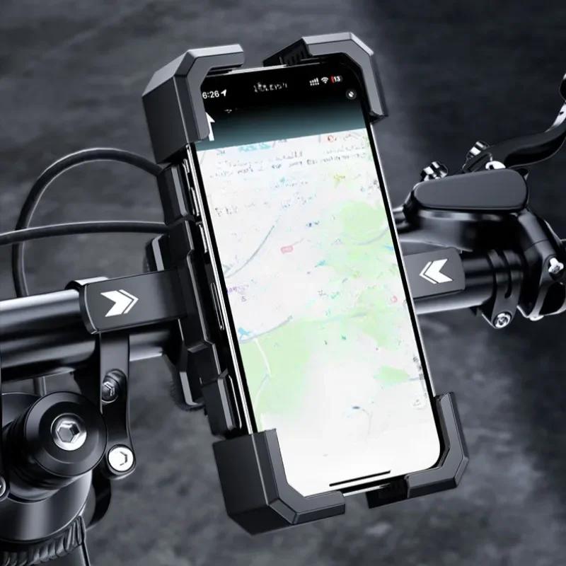 360°rotating Motorbike Mobile Phone Holder Rear View Mirror Electric Car Bicycle Mobile Phone Holder Riding Navigation Bracket